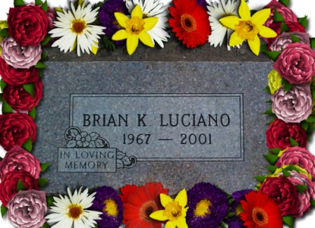 Brian's memorial page